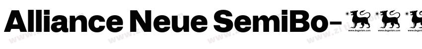 Alliance Neue SemiBo字体转换 Alliance Neue SemiBo字体转换